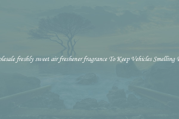 Wholesale freshly sweet air freshener fragrance To Keep Vehicles Smelling Fresh